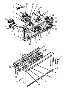 Control Panel parts for Thermador Range/Microwave Combo CMT231EC from AppliancePartsPros.com