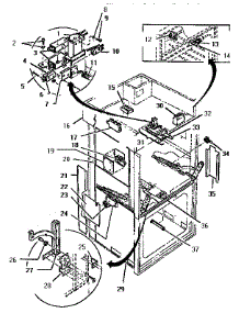 Switches And Additional Parts parts for Thermador Range/Microwave Combo CMT231S from AppliancePartsPros.com