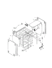 Tank Assembly parts for Bosch Dishwasher SHU5317UC/12 from AppliancePartsPros.com