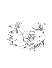 Component Assemblies parts for Bosch Dishwasher SHU5317UC/12 from AppliancePartsPros.com