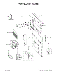 Ventilation Parts parts for Jenn-Air Downdraft Ventilation System JXD7030YS5 from AppliancePartsPros.com