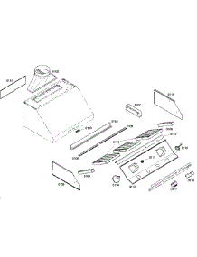Range Hood parts for Thermador Range Hood PH42CS/01 from AppliancePartsPros.com