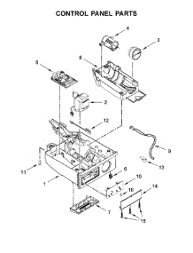 Control Panel Parts parts for Jenn-Air Freestanding Ice Maker JIM159XYCX0 from AppliancePartsPros.com