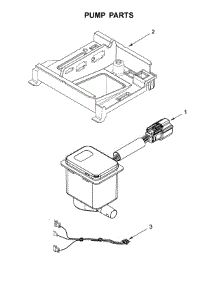 Pump Parts parts for Jenn-Air Freestanding Ice Maker JIM159XYCX0 from AppliancePartsPros.com