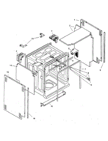 Tank Assy parts for Bosch Dishwasher SHU6802UC/06 from AppliancePartsPros.com
