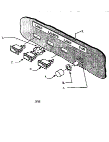 Switch Assembly H48hqw parts for Thermador Range Hood HS48HQW from AppliancePartsPros.com