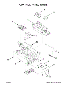 Control Panel Parts parts for Jenn-Air Freestanding Ice Maker JIM159XYRS0 from AppliancePartsPros.com