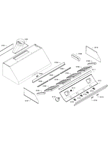 Range Hood parts for Thermador Range Hood PH54CS/02 from AppliancePartsPros.com