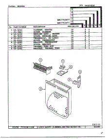 Heater parts for Maytag Dryer LNC7731A71 from AppliancePartsPros.com
