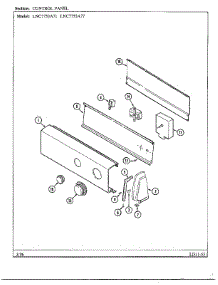 Control Panel parts for Maytag Dryer LNC7731A71 from AppliancePartsPros.com