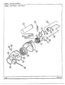 Motor And Drive parts for Maytag Dryer LNC7749A71 from AppliancePartsPros.com