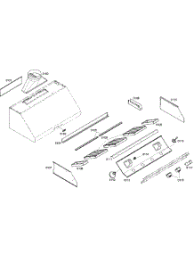 Range Hood parts for Thermador Range Hood PH48CS/01 from AppliancePartsPros.com
