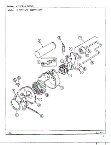 Motor / Drive parts for Maytag Dryer LNC7751A71 from AppliancePartsPros.com