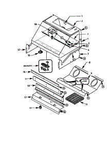 Model Ph36hqs parts for Thermador Range Hood PH-SERIES from AppliancePartsPros.com