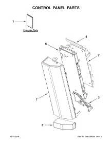 Control Panel Parts parts for Jenn-Air Microwave/Hood Combo JMV9196CB6 from AppliancePartsPros.com
