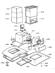Range Hood parts for Thermador Range Hood HGSI42TS/01 from AppliancePartsPros.com