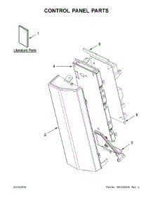 Control Panel Parts parts for Kitchenaid Microwave/Hood Combo YKMHC319ES3 from AppliancePartsPros.com