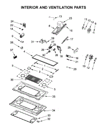 Interior And Ventilation Parts parts for Jenn-Air Microwave/Hood Combo JMV9196CS3 from AppliancePartsPros.com