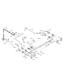 Manifold / Regulator parts for Thermador Range PRD48JDSGU/11 from AppliancePartsPros.com