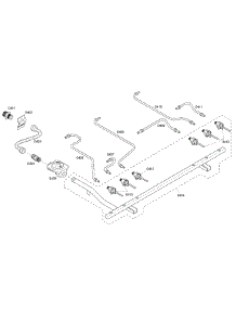 Manifold Assy parts for Thermador Range PRD366EHC/03 from AppliancePartsPros.com