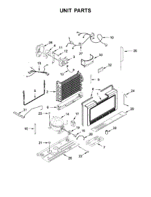 Unit Parts parts for Maytag Upright Freezer MZF34X20DW03 from AppliancePartsPros.com