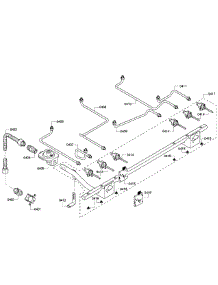 Manifold parts for Thermador Range PRD366GHC/05 from AppliancePartsPros.com