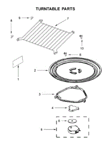 Turntable Parts parts for Jenn-Air Microwave/Hood Combo JMV8208CS5 from AppliancePartsPros.com