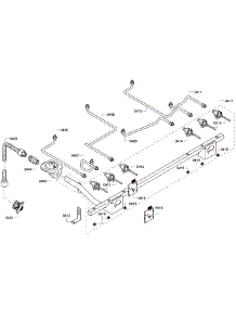 Manifold parts for Thermador Range PRD366GHC/06 from AppliancePartsPros.com