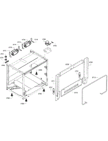 Cabinet Assy parts for Thermador Range PRD366GHC/06 from AppliancePartsPros.com