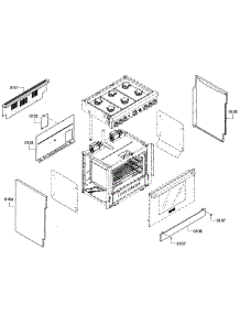 Main Assy parts for Thermador Range PRD366GHC/14 from AppliancePartsPros.com