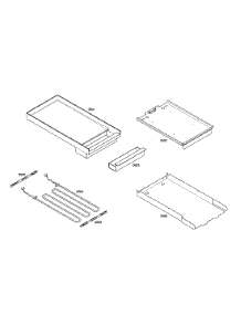 Tray / Grid parts for Thermador Range PRD486EDHC/01 from AppliancePartsPros.com