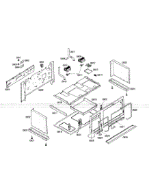 Mounting parts for Thermador Range PRD486ELG01 from AppliancePartsPros.com