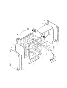 Tank Assembly parts for Bosch Dishwasher SHI6802UC/12 from AppliancePartsPros.com