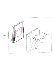 Small Door parts for Thermador Range PRD486ELG01 from AppliancePartsPros.com