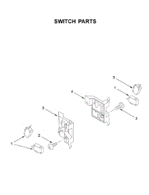 Switch Parts parts for Jenn-Air Built-In Microwave JMDFS24GS0 from AppliancePartsPros.com