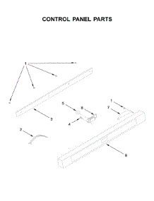 Control Panel Parts parts for Jenn-Air Built-In Microwave JMDFS30HL0 from AppliancePartsPros.com