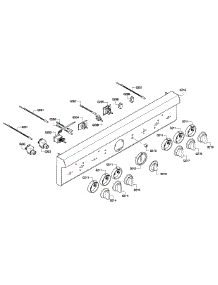 Controls parts for Thermador Range PRD364GDHU/01 from AppliancePartsPros.com