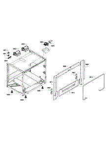 Cabinet 2 parts for Thermador Range PRD364GDHU/01 from AppliancePartsPros.com