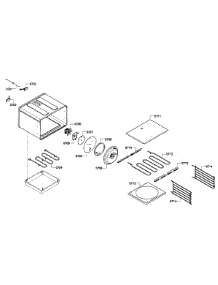 Oven Assy parts for Thermador Range PRD364EDPG-01 from AppliancePartsPros.com