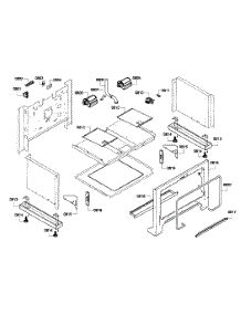 Cabinet 2 parts for Thermador Range PRD364EDPG-01 from AppliancePartsPros.com