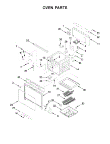 Oven Parts parts for Jenn-Air Range JGRP430WP02 from AppliancePartsPros.com