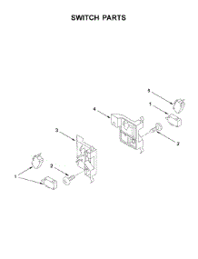 Switch Parts parts for Kitchenaid Built-In Microwave KMBD104GSS0 from AppliancePartsPros.com