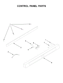 Control Panel Parts parts for Kitchenaid Built-In Microwave KMBD104GSS0 from AppliancePartsPros.com