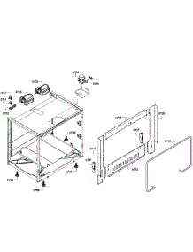 Cabinet Assy parts for Thermador Range PRD366GHU/05 from AppliancePartsPros.com