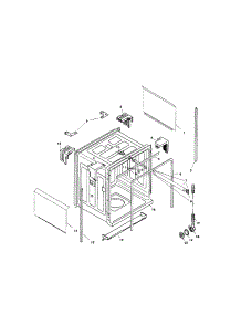 Tank Assembly parts for Bosch Dishwasher SHU3032UC/12 / FD 8003 from AppliancePartsPros.com