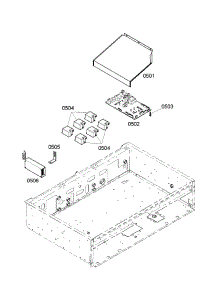 Pcb's Assy parts for Thermador Range PD366BS/08 from AppliancePartsPros.com