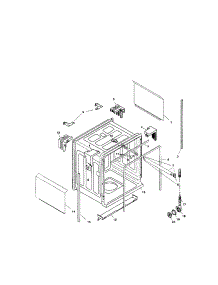 Tank Assembly parts for Bosch Dishwasher SHU3136UC/12 / FD 8105 from AppliancePartsPros.com
