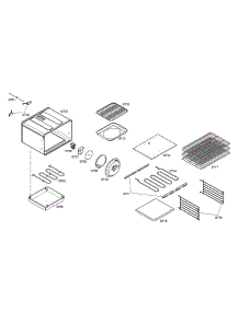 Heat Element / Racks / Burner Box parts for Thermador Range PDR364GDZS/06 from AppliancePartsPros.com