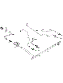 Gas Supply parts for Thermador Range PRD304EG/04 from AppliancePartsPros.com