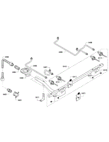 Manifold parts for Thermador Range PRD304GHC/04 from AppliancePartsPros.com
